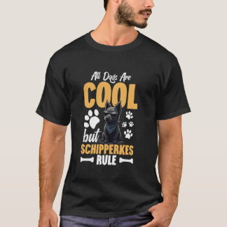 Camiseta Schipperke Mãe Cão Entusiasta Pet Lover Schipperke