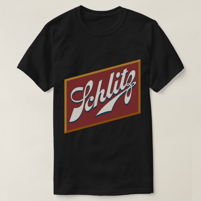 Camiseta SCHLITZ - Cópia Essencial do Camisa-T (Frente do Design)