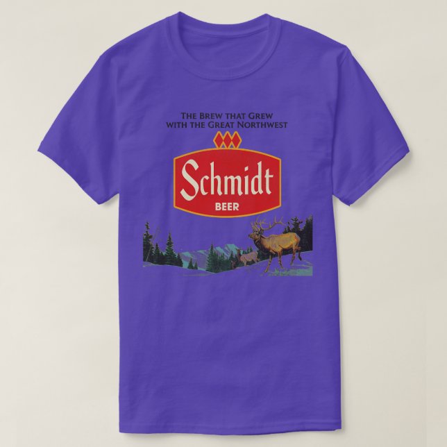 Camiseta Schmidt Beer - Cena Natureza Desajustada (Frente do Design)