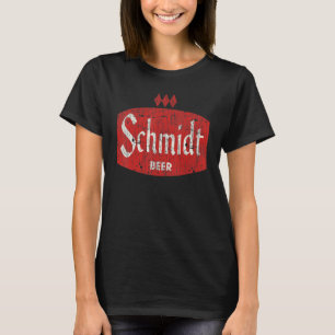 Camiseta Schmidt Beer Retro Defunct Breing