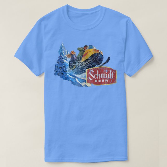 Camiseta Schmidt Beer Snowmobile (Frente do Design)