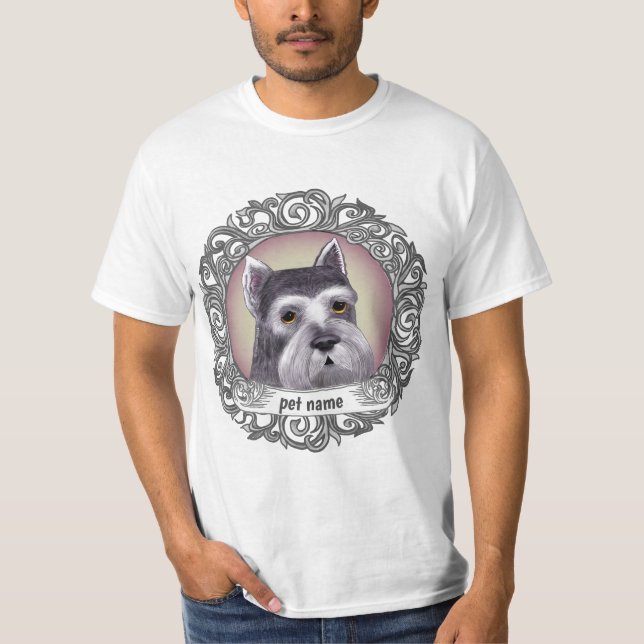 Camiseta Schnauzer Dog (Frente)