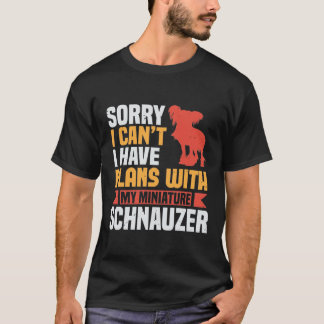Camiseta Schnauzer Dog Lover