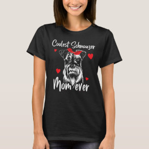 Camiseta Schnauzer Mãe, Proprietário do Cachorro Schnauzer