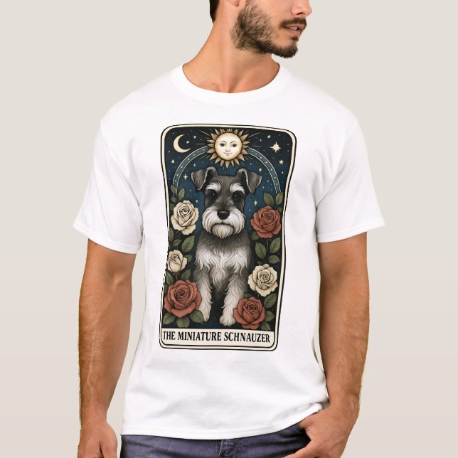Camiseta Schnauzer Miniatura (Frente)