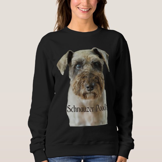Camiseta Schnauzer Poodle Dog Shirt Schnauzer Poodle (Frente)