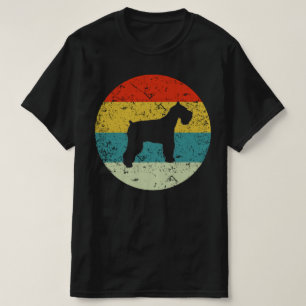 Camiseta Schnauzer retro vintage