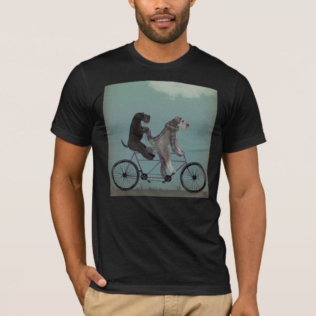 Camiseta Schnauzer Tandem (Frente)
