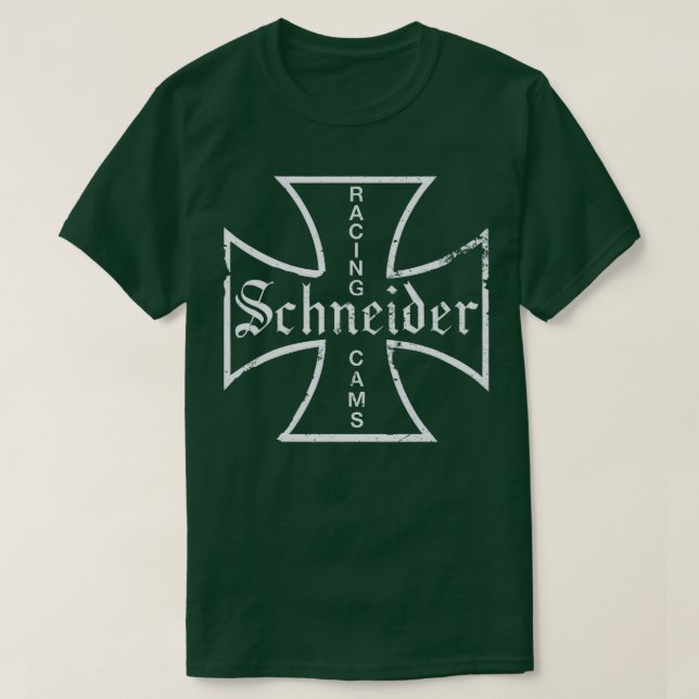 Camiseta Schneider Cams (Frente do Design)