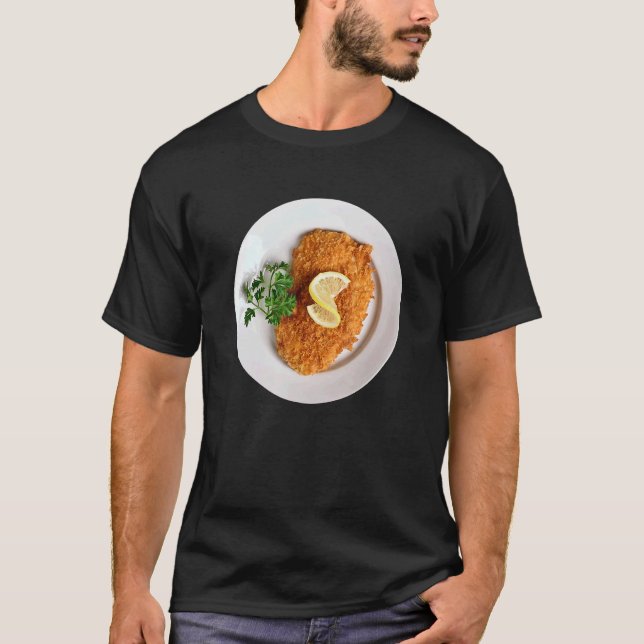 Camiseta Schnitzel Costume Easy Last Minute Halloween Potat (Frente)