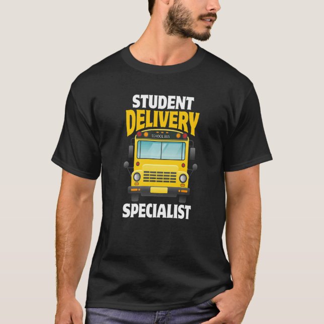 Camiseta Schoo Bus Driver First Day Of School For Busman (Frente)