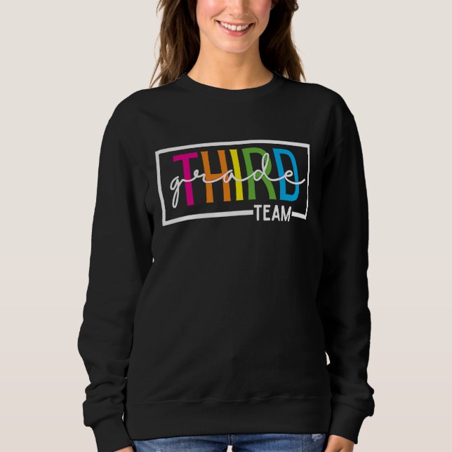 Camiseta School 3rd Grade Team Teacher (Frente)