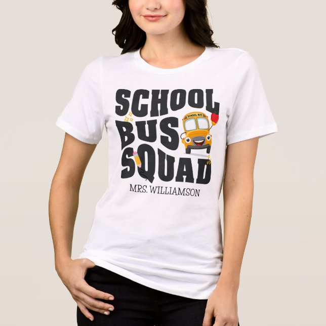 Camiseta School Bus Squad (Frente)
