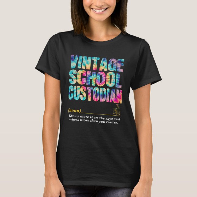 Camiseta School Custodian Appreciation Week Back to School (Frente)