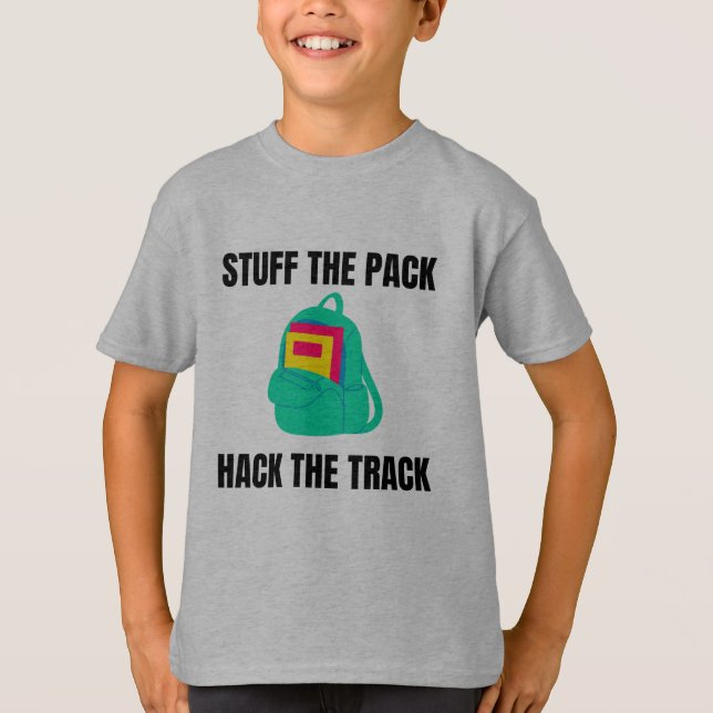 CAMISETA SCHOOL HACK ATTACK (Frente)