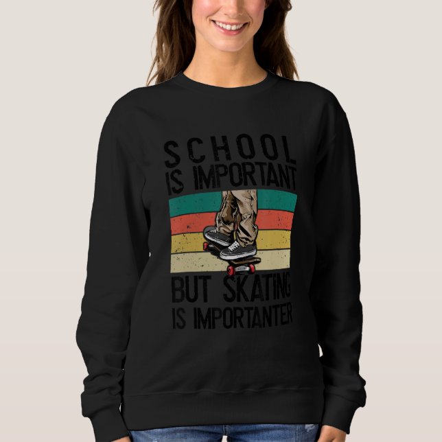 Camiseta School is important_4 (Frente)