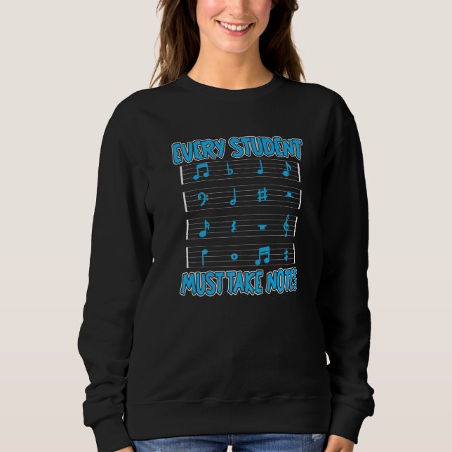 Camiseta School Notes Educator  Education Music Teacher (Frente)