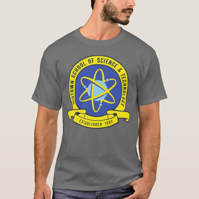 Camiseta School of Science andechnology friend (Frente)