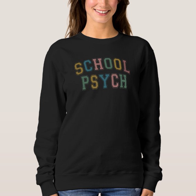 Camiseta School Psychologist Squad Back To School School Ps (Frente)