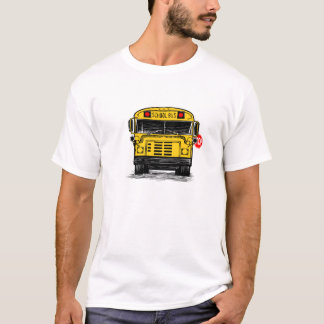 Camiseta schoolbuswithstopsignteeshirt