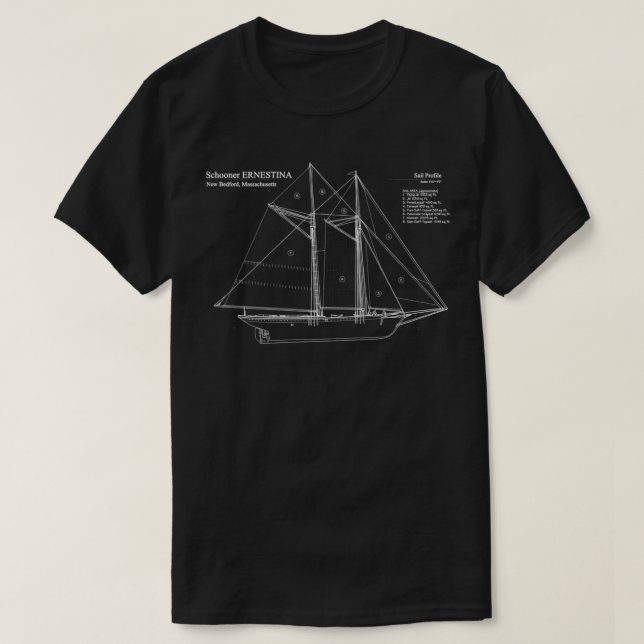 Camiseta Schooner 1894 2 (Frente do Design)