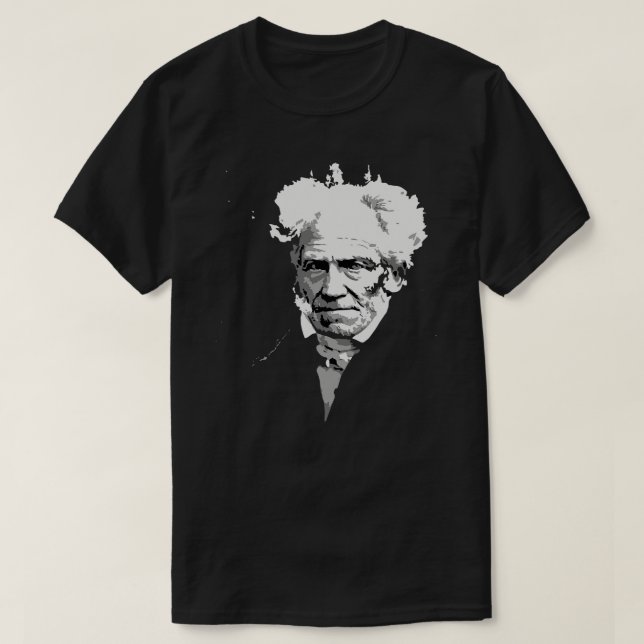 Camiseta Schopenhauer (Frente do Design)