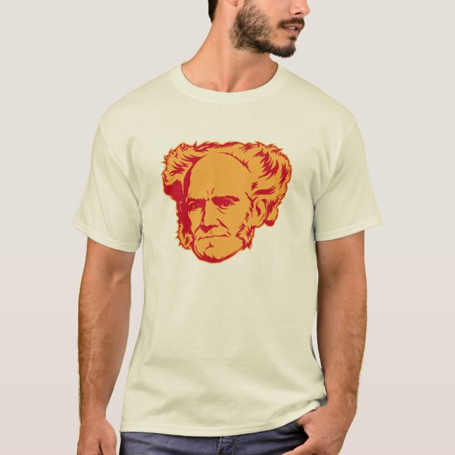 Camiseta schopenhauer2 (Frente)