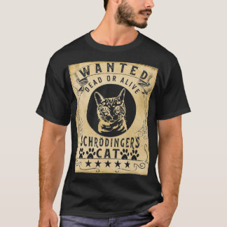 Camiseta Schrdingers Alive cat Quantum Mechani