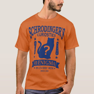 Camiseta Schrodingers Cat Mecânica Quântica Geek do Paradox