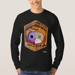Camiseta Schrodingers Cat. - Vivo Morto Desejado