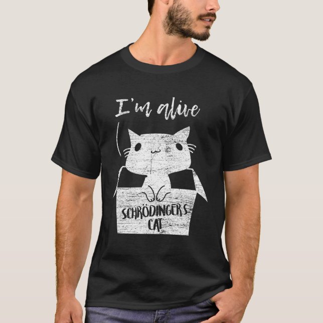 Camiseta Schrödinger's gato (Frente)