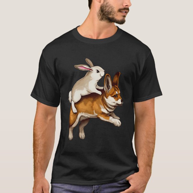 Camiseta Schwarz Normalrabbit Dirigindo Um Xiba (Frente)