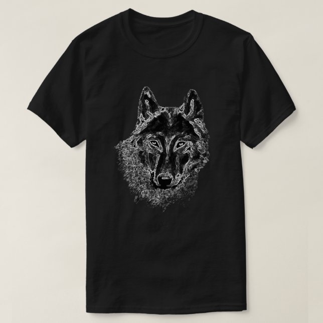 Camiseta Schwarzer Wolf (Frente do Design)