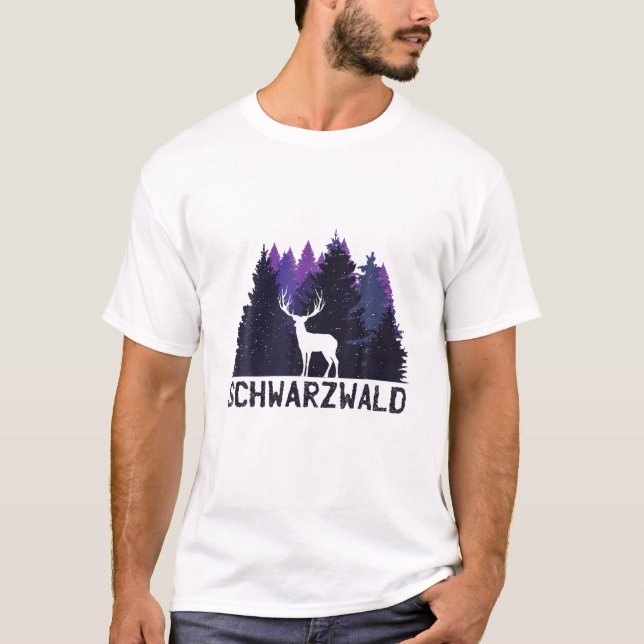Camiseta Schwarzwald Hikers Nature Lovers (Frente)