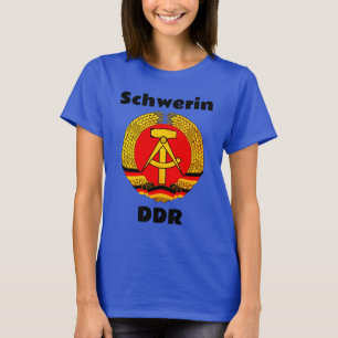 Camiseta Schwerin, DDR, Schwerin, Alemanha, Ossi da Alemanh