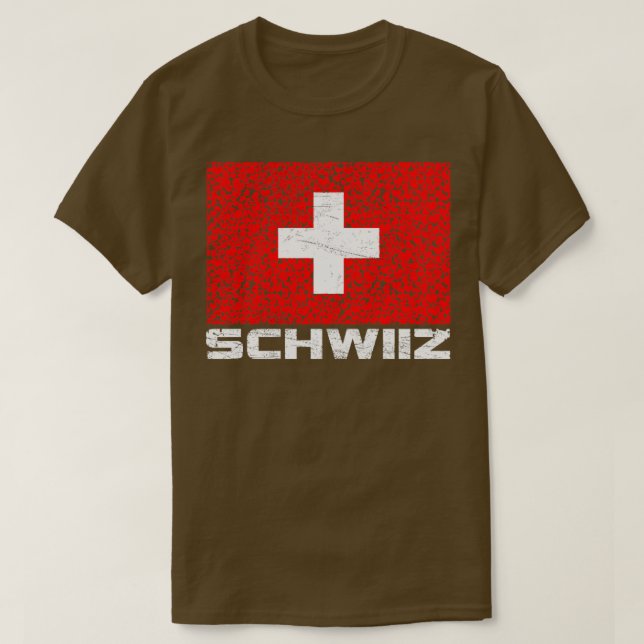 Camiseta Schwiiz Swiss German (Frente do Design)