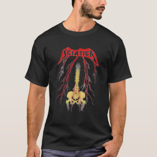 Camiseta Sciatica Skeleton Metal