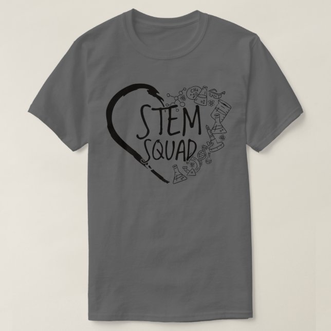 Camiseta Science Chemistry Stem Squad Premium 1833 (Frente do Design)