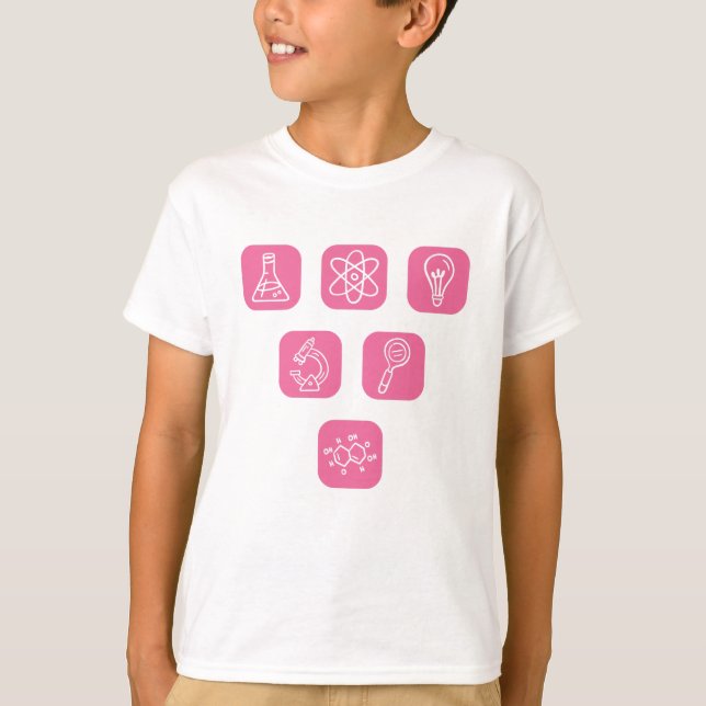 Camiseta Science Elements Items (Frente)