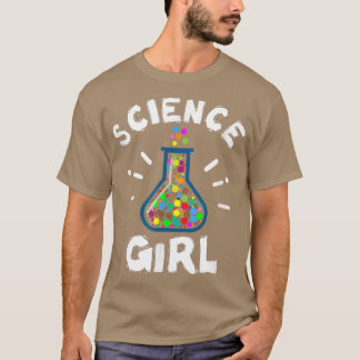 Camiseta Science Girl Chemistry Biology 