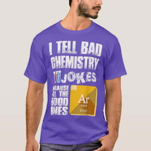 Camiseta Science Jokes Quote Funny Scientists Shirt for Men