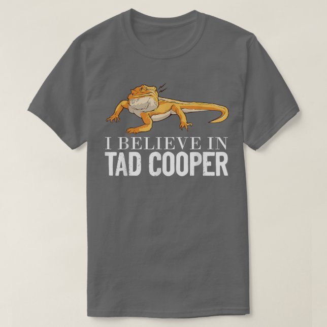 Camiseta Science Lizard Tad Cooper Fan (Frente do Design)
