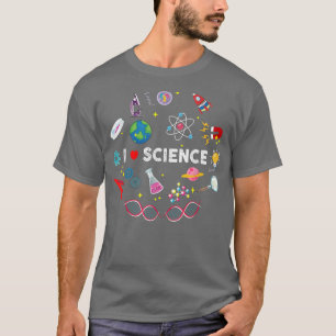 Camiseta Science Lover I Love Science 2071