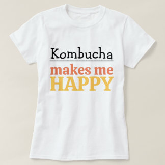 Camiseta Science Makes Me Happy Quote Vibrant Modern Cute