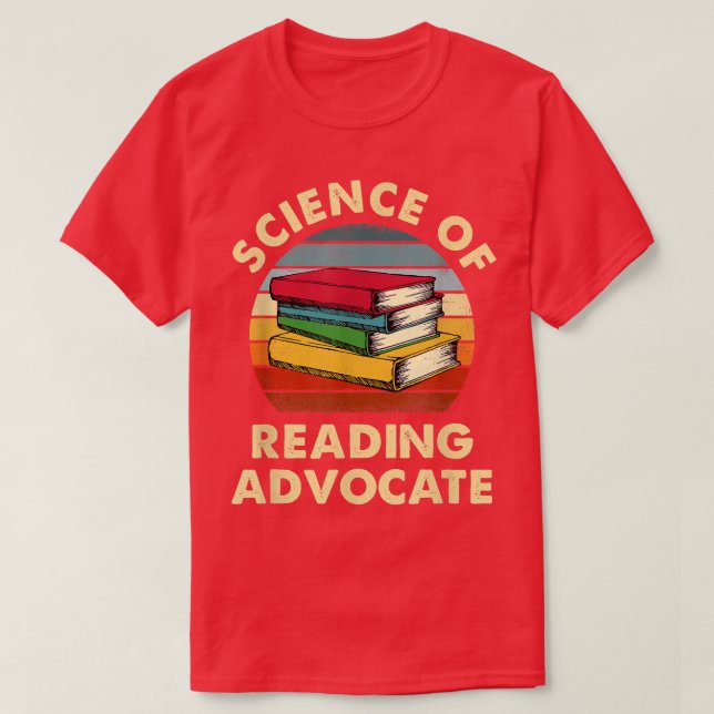 Camiseta Science of Reading Advocate 2102 (Frente do Design)