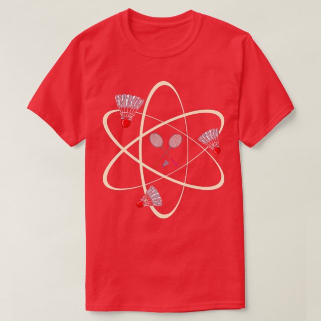 Camiseta Science Proton Badminton (Frente do Design)