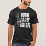 Camiseta Science Rock Paper - Ditos de Engenheiro mais níti<br><div class="desc">Science Rock Paper Ditos de Engenheiro Crispr .dom,  casamento e família,  casamento terapeuta,  presente,  terapeuta,  terapeuta familiar,  terapia,  casamento terapeuta engraçado,  emprego,  profissão,  legal terapeuta familiar,  presentes de terapeutas familiares,  presentes de psicoterapeutas,  casamentos,  presentes de mft</div>