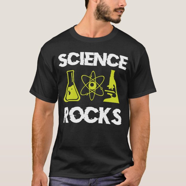 Camiseta Science Rocks Química (Frente)