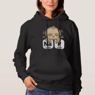 Camiseta Science Sloth I Nap Periodicamente Chemistry Bioch
