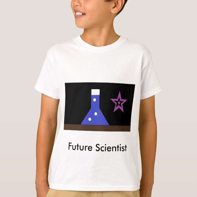 Camiseta Science Star, Cientista Futuro (Frente)